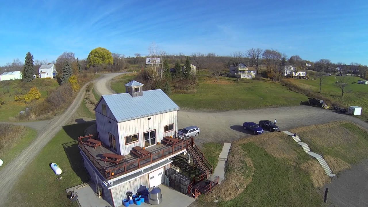Aerial video of Two Goats Brewing. YouTube