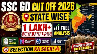 SSC GD 2026 Cutoff Prediction | UR Male Candidates Analysis