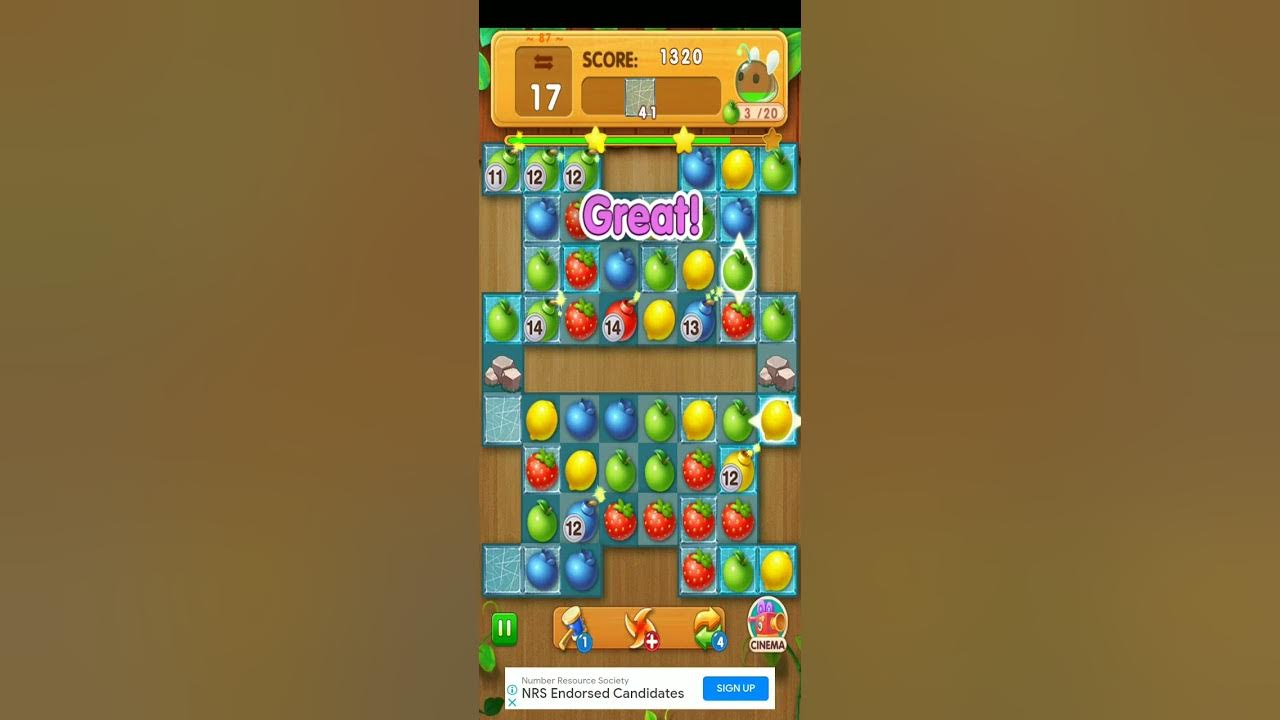 Fruit blast game YouTube