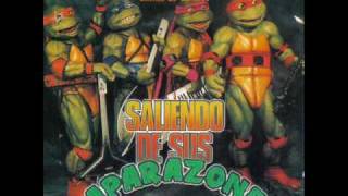 Video thumbnail of "Tortugas Ninja - Saliendo De Sus Caparazones - A Luchar"