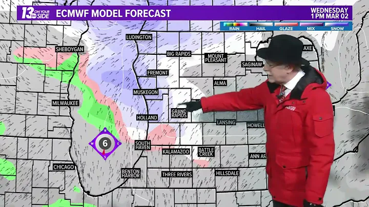 6 pm Weather Forecast - Grand Rapids, MI - Tuesday, March 1, 2022
