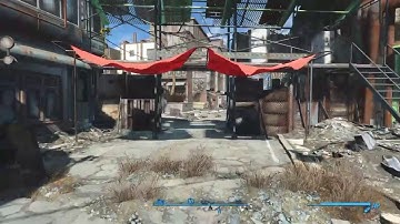 Fallout 4: entering diamond city without talking to piper, or using a jetpack.