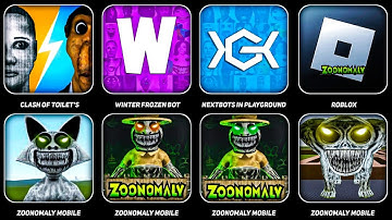 Winter Frozen Bot New Update, Nextbots in Playground Mod,Clash Of Nextbot,Roblox Zoonomaly OBBY