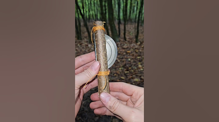 Survivalmesser ganz einfach selber bauen! #survival #bushcraft #camping