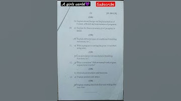 AKNU Degree 1sem computer paper 2021-2022🔥#shorts #ytshorts
