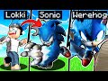 DIVENTO da LOKKI a SONIC MANNARO su SPEED SIMULATOR su ROBLOX ITA!!