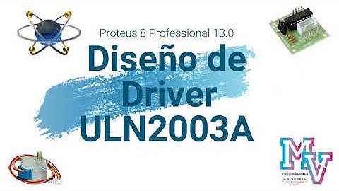 Simulación de diseño de módulo driver ULN2003A en Proteus: ¡Aprende a controlar motores paso a paso