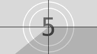 Blender 3D  - Projector Countdown Animation