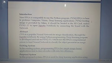 CNN based object recognition using FPGA [ AND TECHNOLOGY] BENGALURU CALL 9886387806