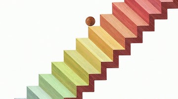 Bouncing Ball - Calming Animation with Relaxing Piano Music