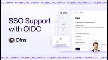 Dfns Demos | SSO vis OpenID Connect