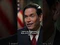Does Rubio want to be president?
