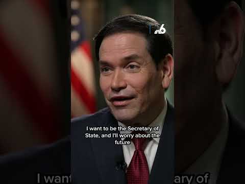 Does Rubio want to be president?