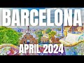 Barcelona travel guide to april 2024