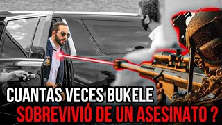 Así Nayib Bukele SOBREVIVIÓ a intentos de asesinato