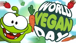 vegan day with om nom