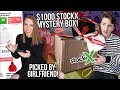$1000 STOCKX MYSTERY BOX! MADE BY GIRLFRIEND!
