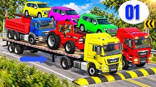 Flatbed Truck McQueen in BeamNG.drive! #beamngdrive #beamng screenshot 3