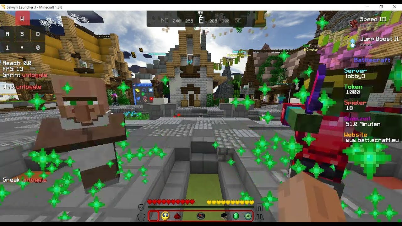 I found mlg practise server (ip in disc) YouTube