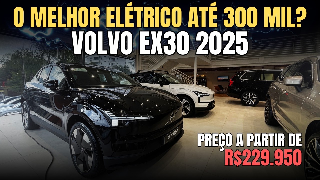 VOLVO EX30 PLUS. Vale a Pena? O que Muda Para a Versão Ultra? O Melhor Elétrico na Faixa dos 300k?