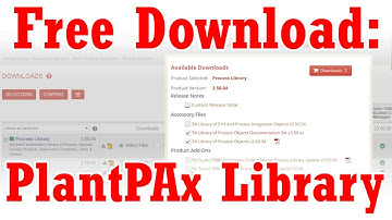Download PlantPAx Library of Process Object for FREE (2017)