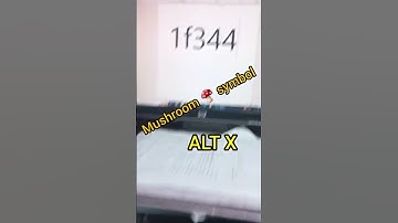 jug 🍶🍶🍶symbol in MS word #video #viral #word#msoffice #shortcutkeys #computer