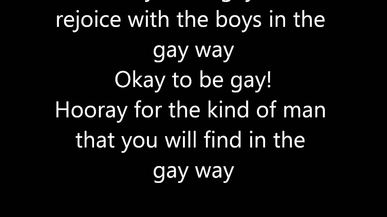 Tomboy   Its OK to be Gay lyrics