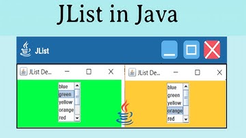 Java Programming Tutorial - 70 - Multiple Selection List