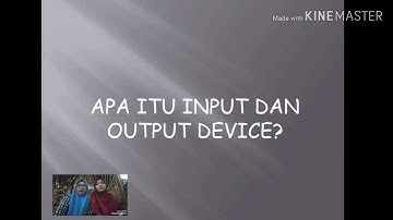 Arsitektur dan organisasi komputer "input output device"