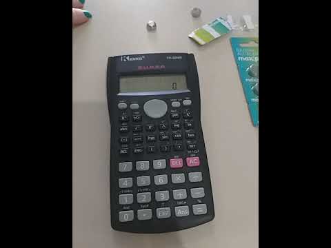 Vídeo: Quais baterias as calculadoras científicas usam?