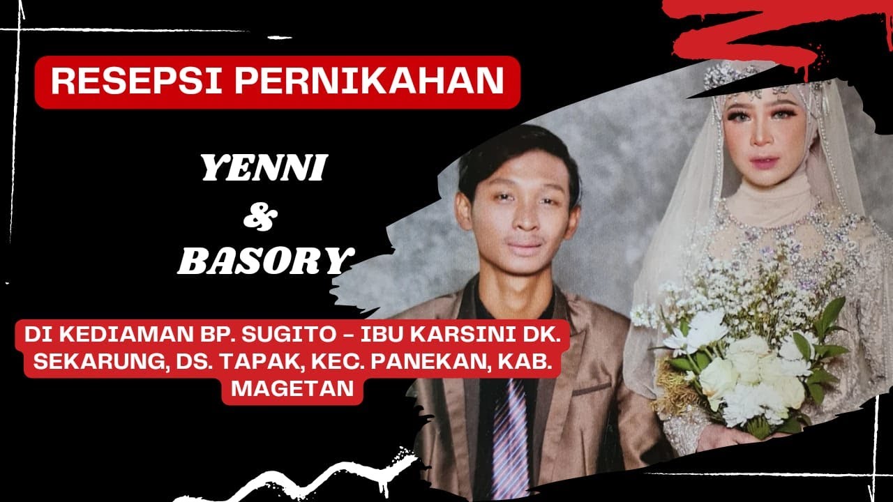 WEDDING YENNI & BASORY// MAYANGDA MUA// JAVANA AUDIO//CS. POERNAMA// TAPAK, 16 AGUSTUS 2024
