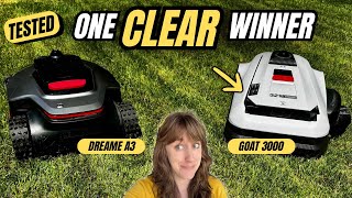 Ecovacs Goat A3000 vs Dreame A3: The Better Lidar Robot Mower?