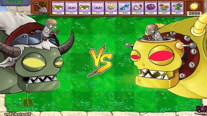 Plants vs Zombies - 99 Gatling Pea vs Winter Melon vs 999 Zombies 