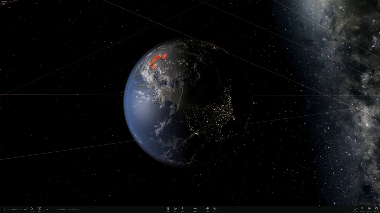 Apophis hits Earth in Universe Sandbox 2 - YouTube