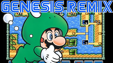 Super Mario Bros. 3 - World 3 Map (Sega Genesis Remix)