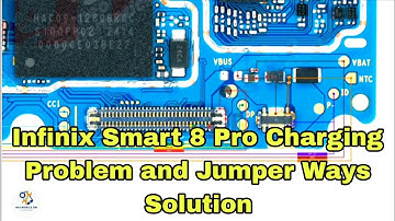 Infinix Smart 8 Pro Not Charging | Charging Jumper & Schematic Diagram