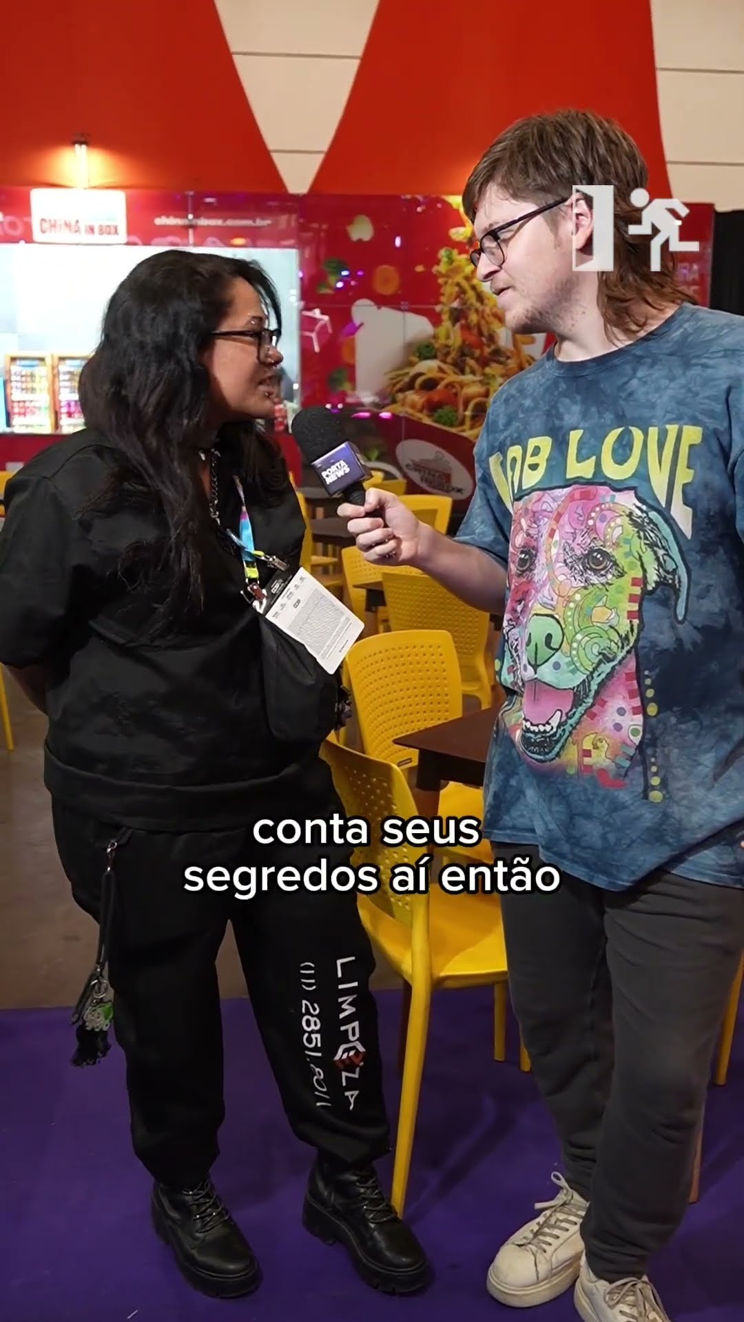 PORTA NA PRIMEIRA NOITE DE CCXP24 - #Shorts