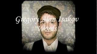 Gregory Alan Isakov - Words (Lyrics) chords