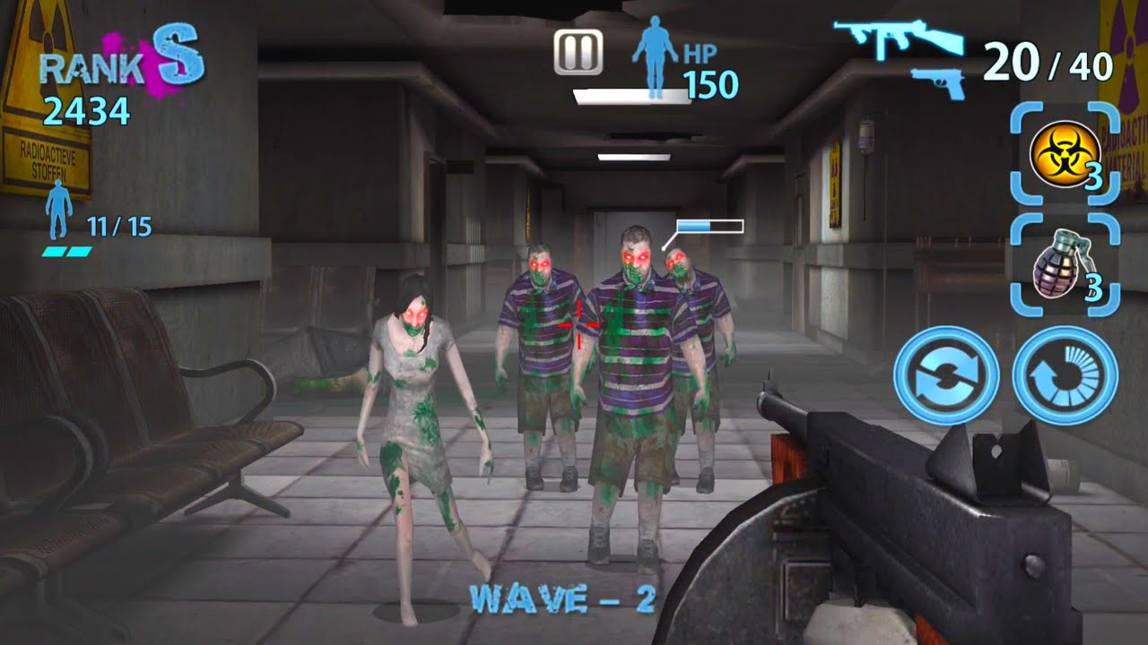 Zombie Hunter King Zombie Shooter Games Android Gameplay 3 YouTube