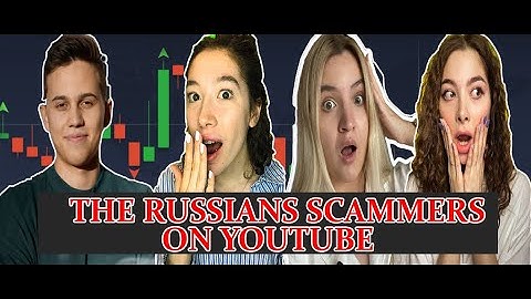 The binary options scammers on Youtube ft. Lady Trader Amalia Trader Merc Trader Dana Trader
