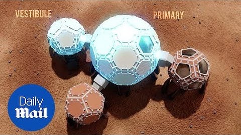 Incredible animation shows what a human habitat on Mars look like