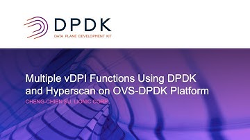 Multiple vDPI Functions using DPDK and Hyperscan on OVS-DPDK Platform
