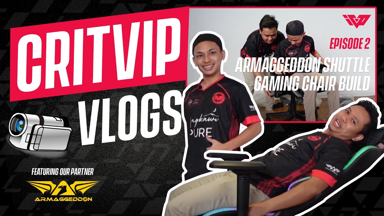 [CRIT] EP 2 ASSEMBLING THE ARMAGEDDON SHUTTLE RGB GAMING CHAIR CRIT