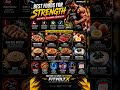 Best Foods For STRENGTH 💪 Build Muscle & Power Faster #shorts #fitness