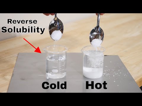 Video: Vil kjegler løse seg opp i kaldt vann?