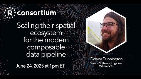 Scaling the r-spatial ecosystem for the modern composable data pipeline