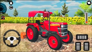 Mahindra Youo 585+ रोटावेटर 🚜 Indian Tractor Simulator 2 🚜 | Tractor Driving Simulator Gameplay#201 screenshot 2