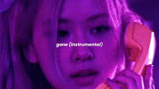 rosé - gone instrumental (slowed + reverb)