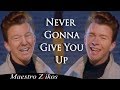 Rick astley  never gonna give you up donald trump cover