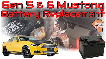 How to Replace a 2005-2018 Mustang Battery • Cars Simplified Quick Tips